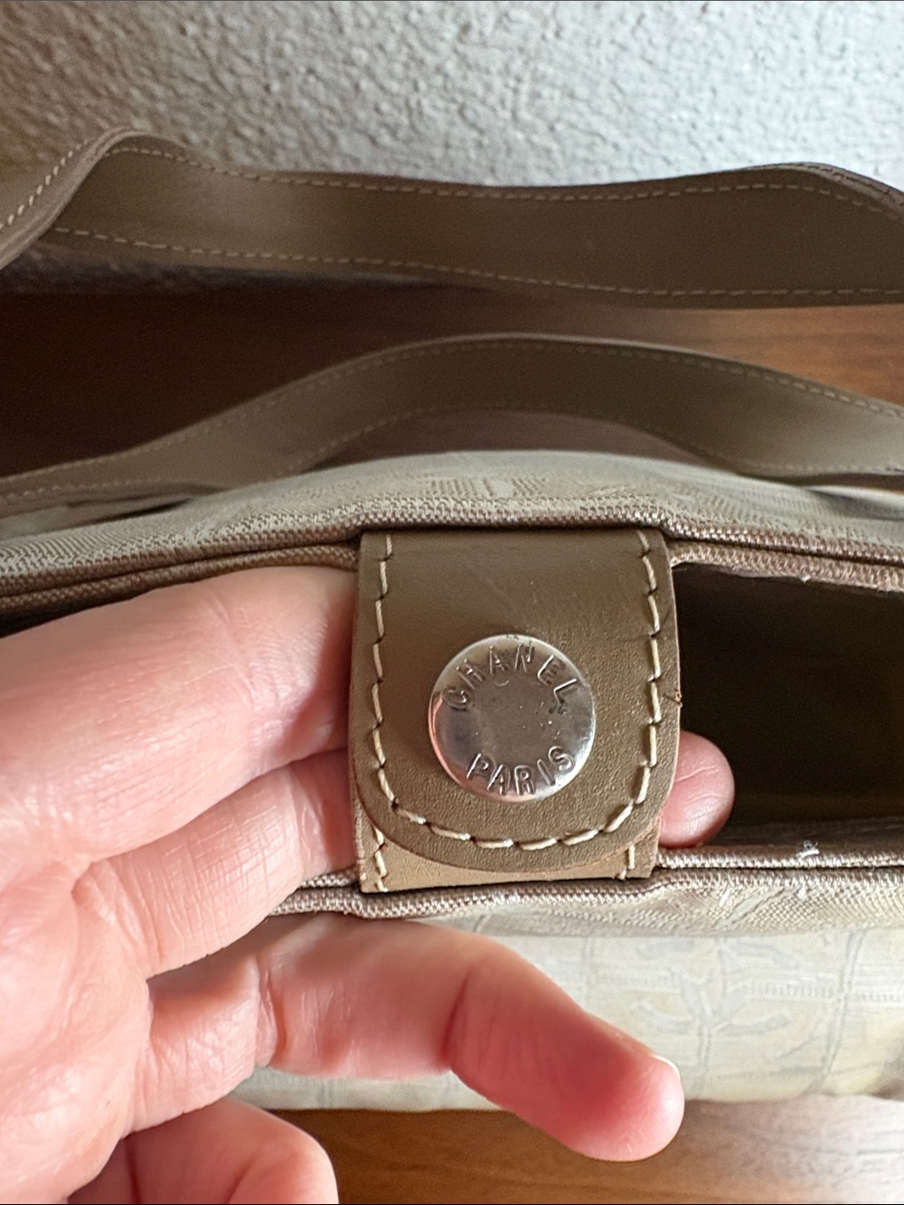 Chanel Travel Ligne Tote Bag - Neutral - Picture 7 of 16